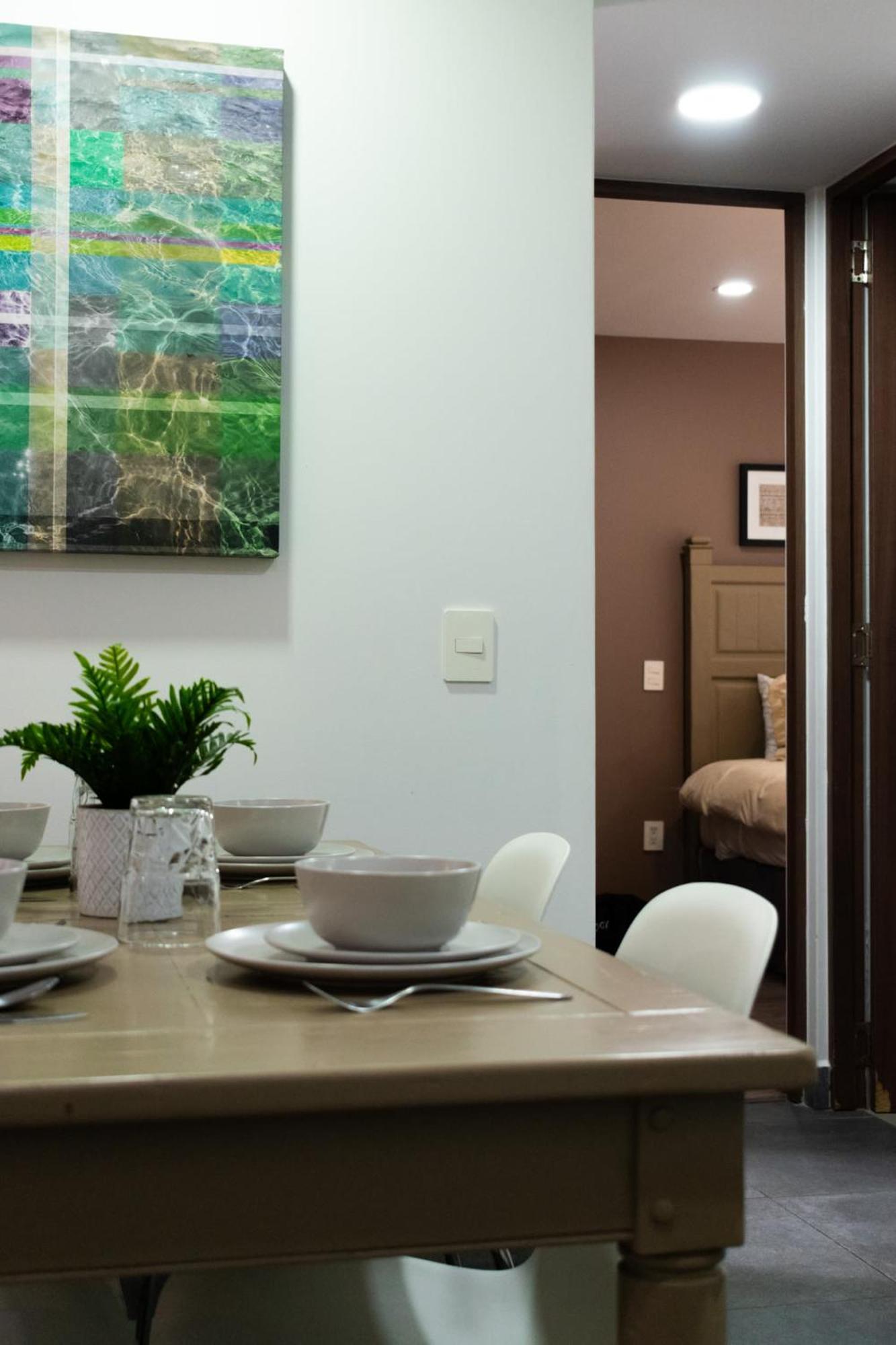 Terraza Departamento Cerca De Santa Fe Kingsize Apartment Mexico City Ngoại thất bức ảnh
