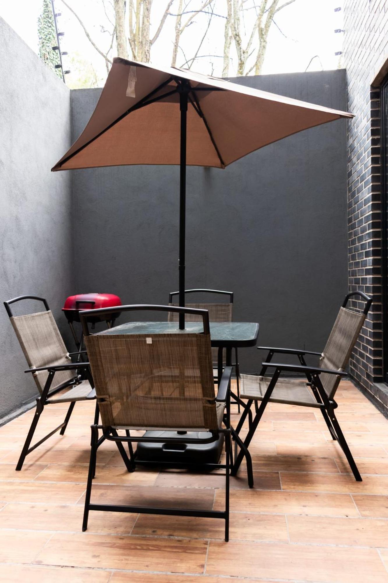 Terraza Departamento Cerca De Santa Fe Kingsize Apartment Mexico City Ngoại thất bức ảnh