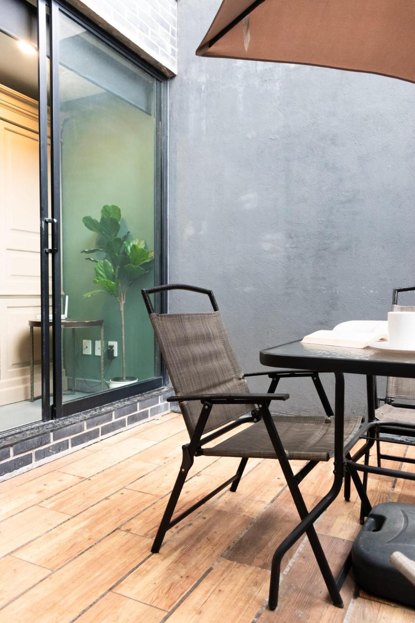 Terraza Departamento Cerca De Santa Fe Kingsize Apartment Mexico City Ngoại thất bức ảnh