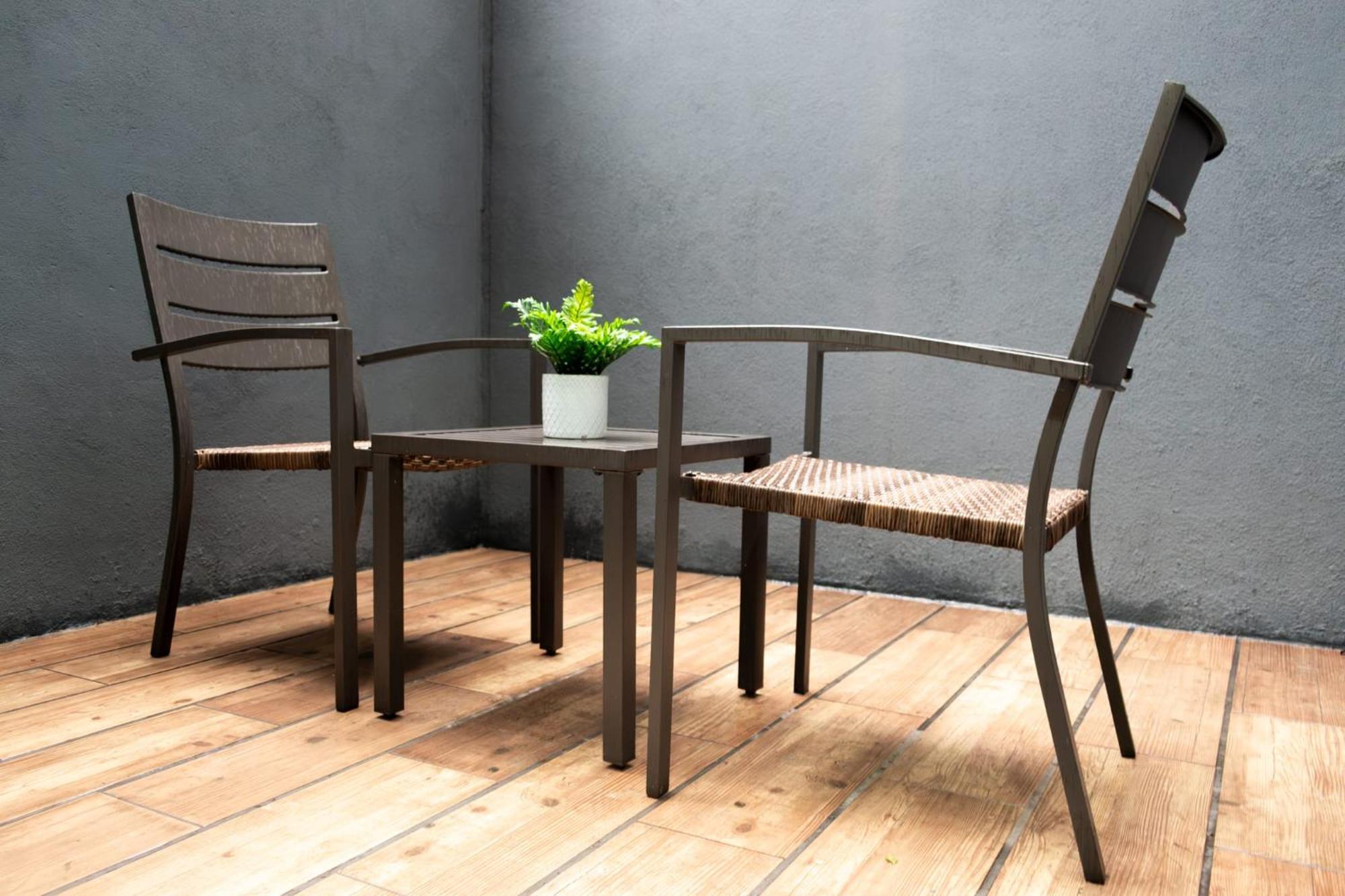 Terraza Departamento Cerca De Santa Fe Kingsize Apartment Mexico City Ngoại thất bức ảnh