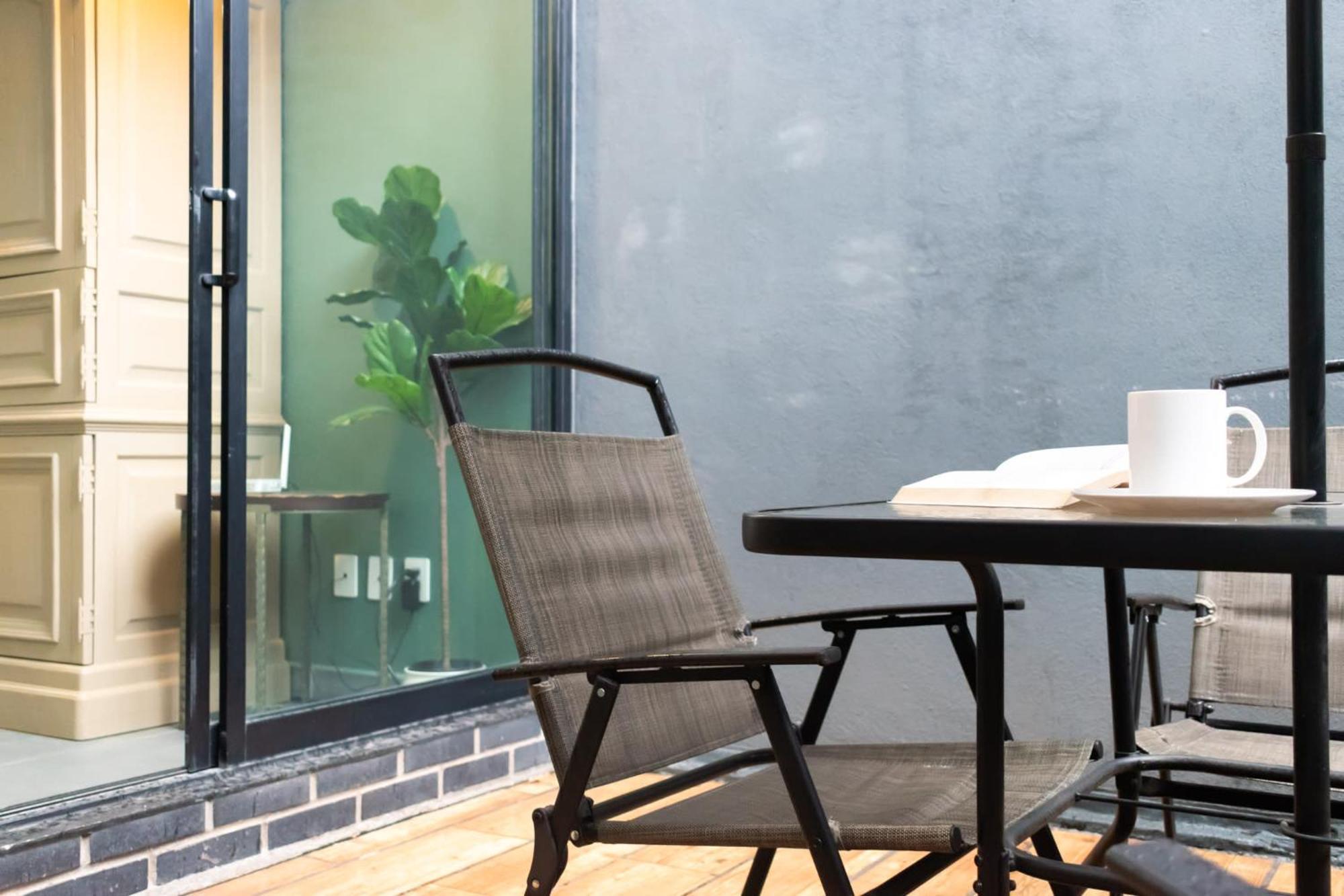 Terraza Departamento Cerca De Santa Fe Kingsize Apartment Mexico City Ngoại thất bức ảnh