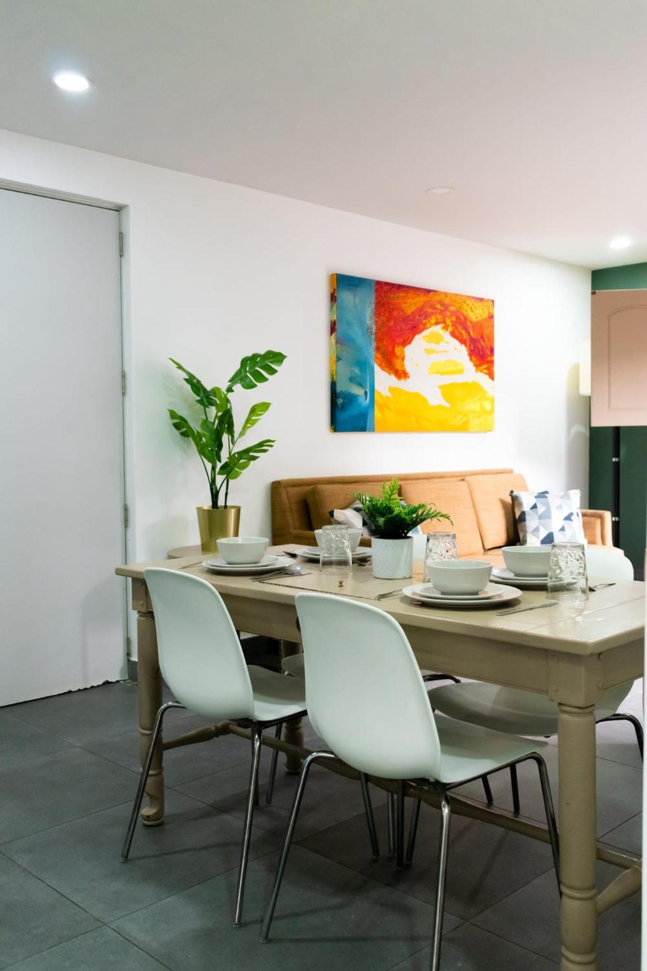 Terraza Departamento Cerca De Santa Fe Kingsize Apartment Mexico City Ngoại thất bức ảnh