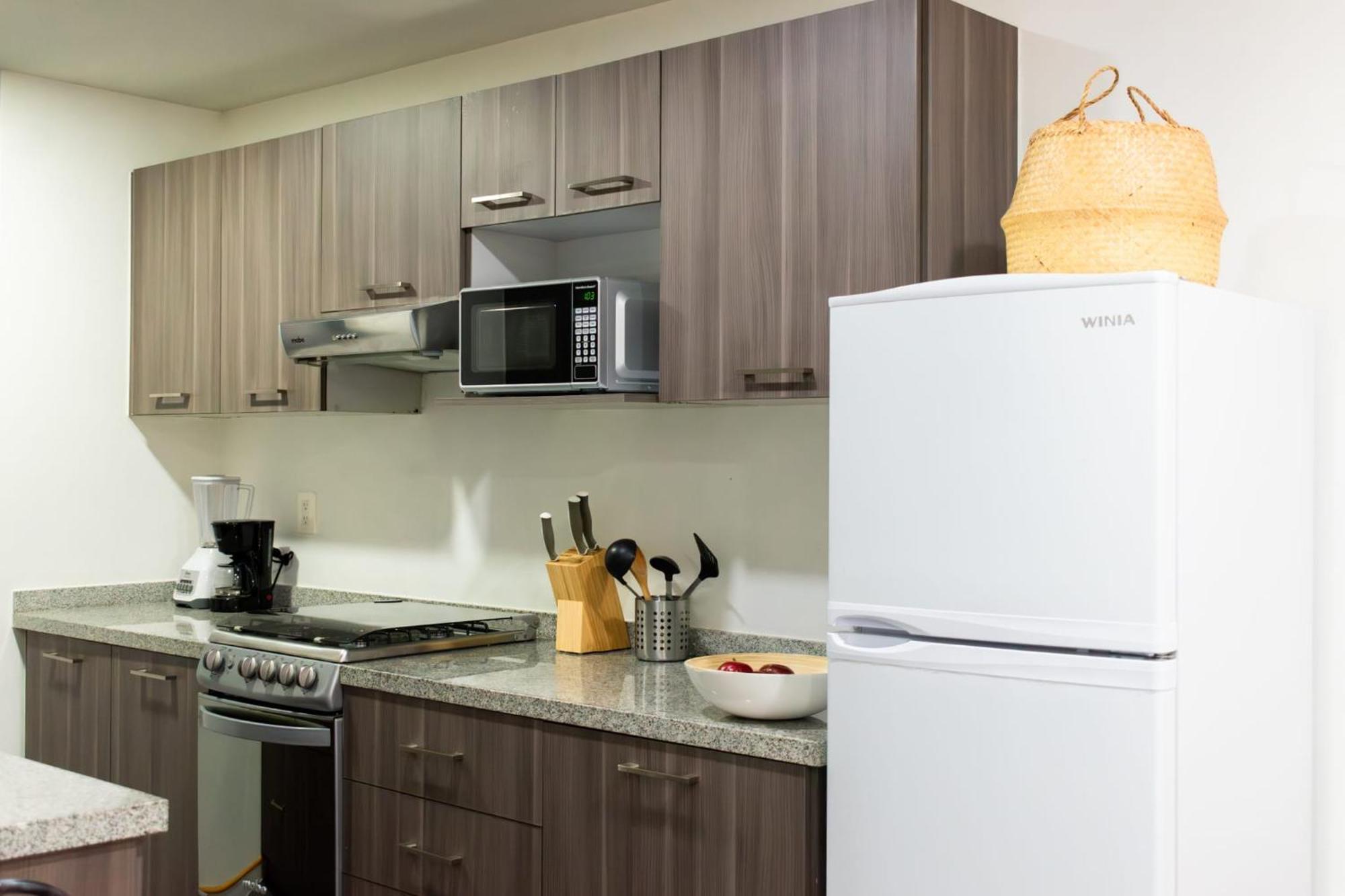 Terraza Departamento Cerca De Santa Fe Kingsize Apartment Mexico City Ngoại thất bức ảnh